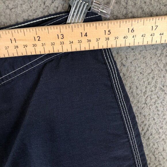 Vintage 90s Y2K Gotcha Logo Men’s Swim Trunks Size 33 Skate Surf Style Blue - Picture 5 of 7